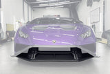 2021-2024 Lamborghini Huracan STO Dry Carbon Fiber Down Front Lip