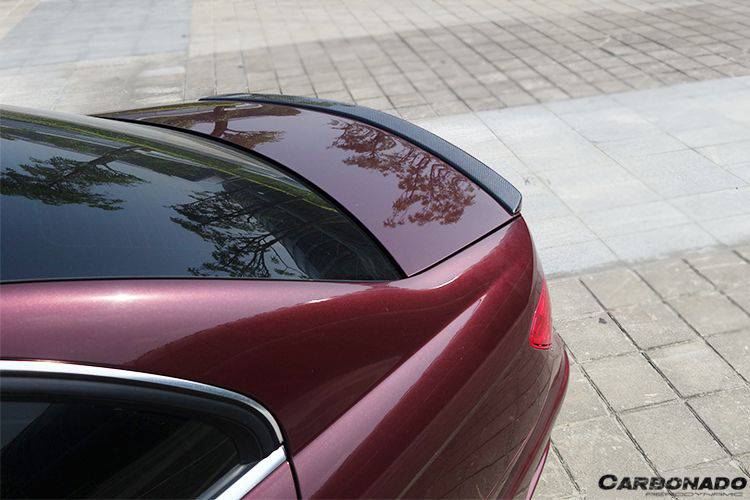 2008-2014 Mercedes Benz W204 C Class   C63 AMG Sedan OE Style Carbon Fiber Trunk Spoiler