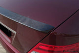 2008-2014 Mercedes Benz W204 C Class   C63 AMG Sedan OE Style Carbon Fiber Trunk Spoiler