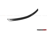 2008-2014 Mercedes Benz W204 C Class   C63 AMG Sedan BS Style Carbon Fiber Roof Spoiler