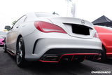 2014-2016 Mercedes Benz W117 CLA Sport   CLA45 AMG RZS Style Rear Diffuser