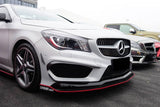 2014-2016 Mercedes Benz W117 CLA Sport    CLA45 AMG RZS Style Front Canards