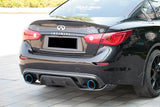 2014-2024 Infiniti Q50 Sedan DP Style Carbon Fiber Trunk Spoiler
