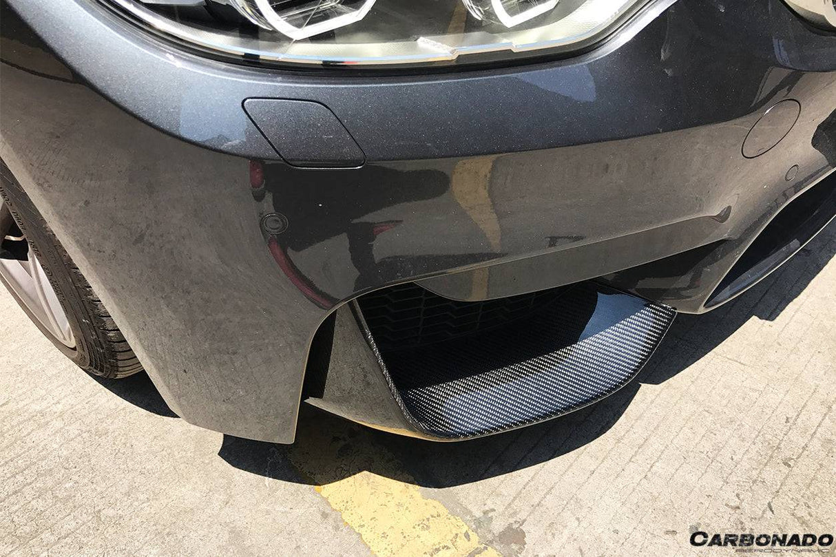 2014-2020 BMW M3 F80 M4 F82 MP Style Carbon Fiber Front Caps