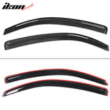 2005-2010 Chevy Cobalt Pontiac G5 Visor Windows Set Acrylic