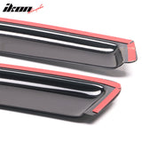 2005-2010 Chevy Cobalt Pontiac G5 Visor Windows Set Acrylic