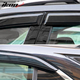 2018-2024 Chevrolet Equinox Acrylic Slim Style 4PC Window Visor Guard