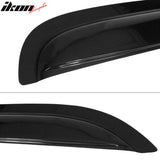 2007-2014 Chevy Tahoe GMC Yukon Visor Windows 4Pc Set Acrylic