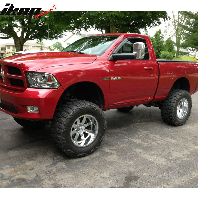 2002-2009 Dodge Ram 1500 2500 Cab Visor Windows Acrylic