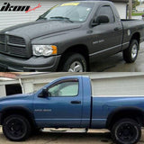 2002-2009 Dodge Ram 1500 2500 Cab Visor Windows Acrylic