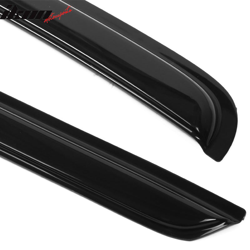 2014-2020 Ford Transit Slim Style Smoke Window Visor Rain Guard Acylic