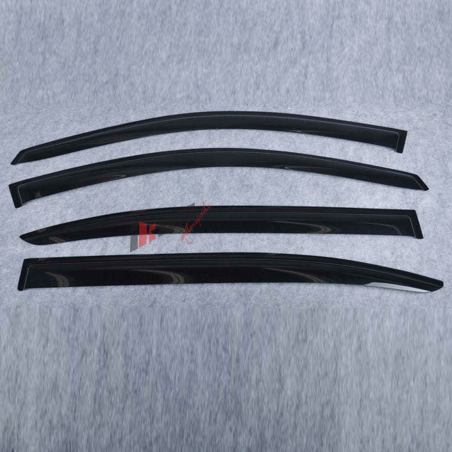 2008-2012 Honda Accord 4-Door Sedan Acrylic 4PC Tape On Window Visors