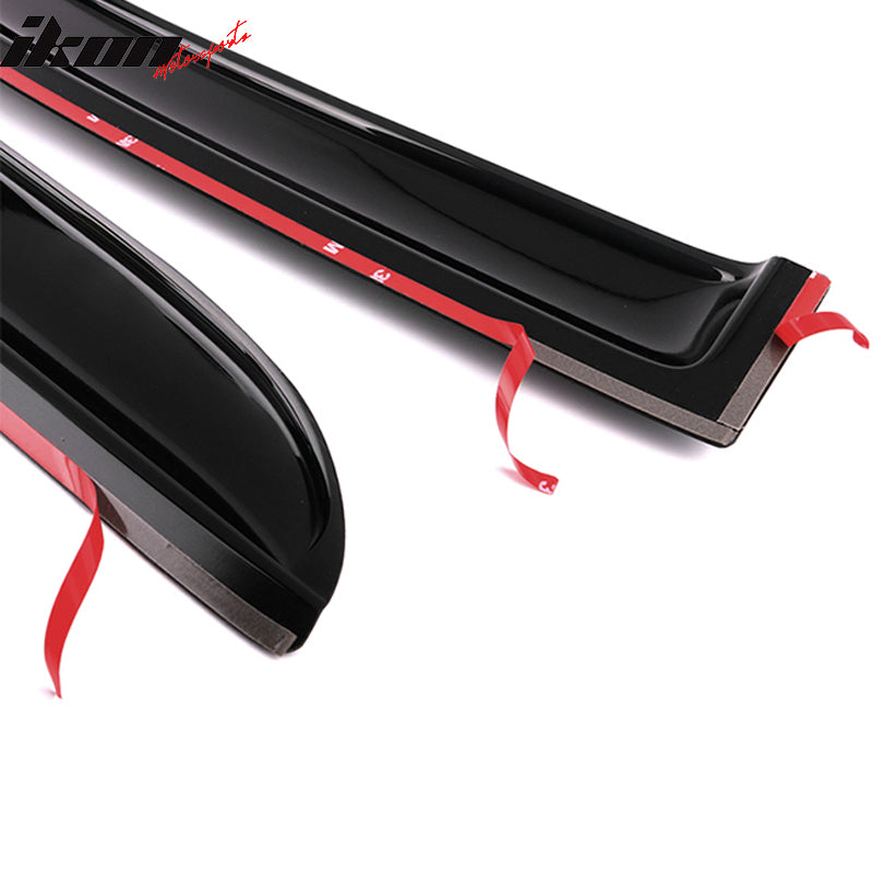 2005-2007 Honda Odyssey Acrylic 4PC Tap On Window Visors Rain Guard