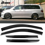 2005-2007 Honda Odyssey Acrylic 4PC Tap On Window Visors Rain Guard