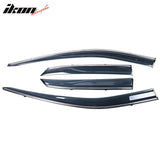 2016-2022 Lexus RX350 RX450H AL20 Tape On Window Visor W/ Chrome Trim