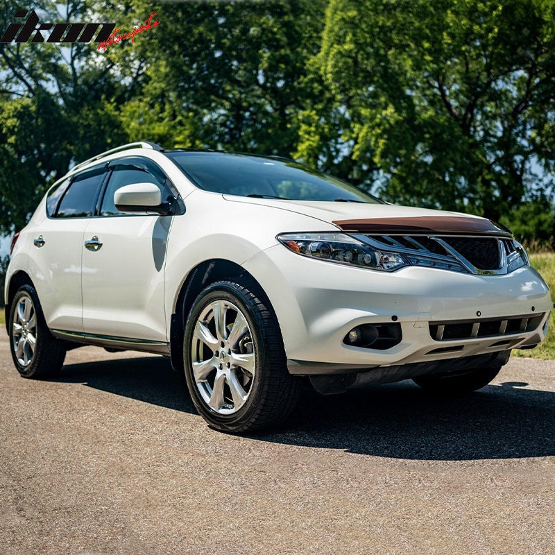 2009-2014 Nissan Murano Slim Style Smoke Tinted Window Visors Acrylic