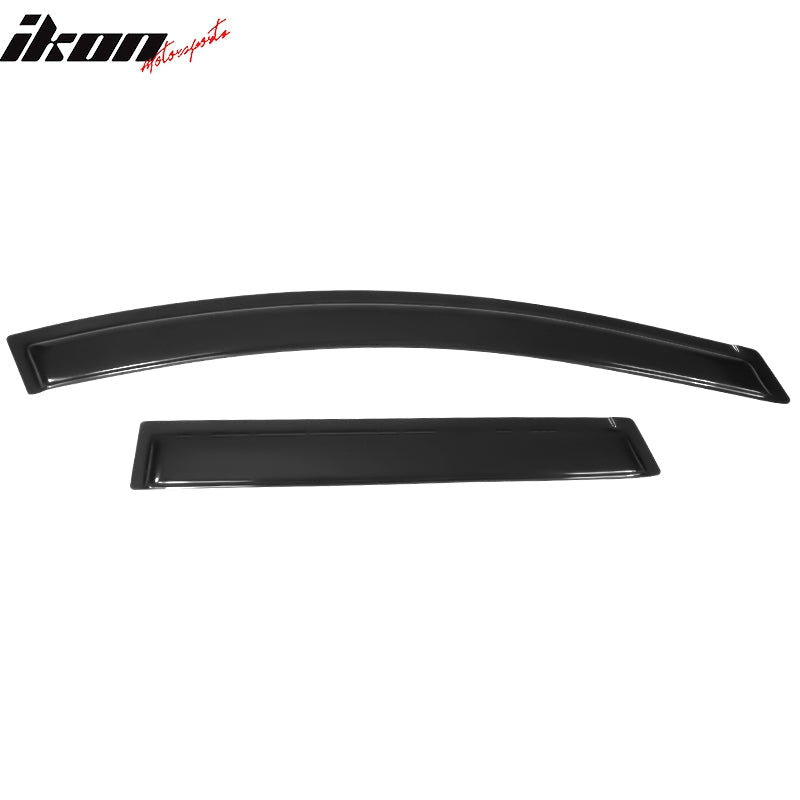 2009-2014 Nissan Murano Slim Style Smoke Tinted Window Visors Acrylic