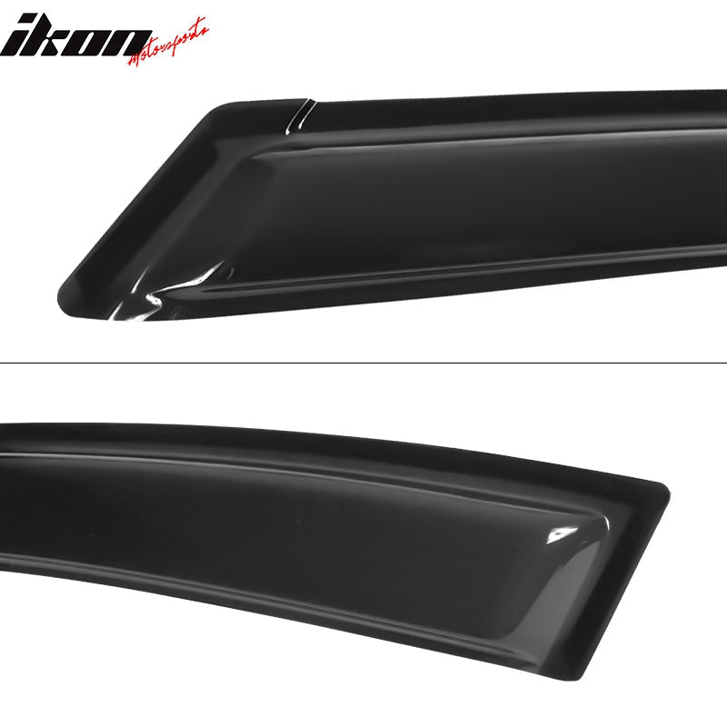 2009-2014 Nissan Murano Slim Style Smoke Tinted Window Visors Acrylic