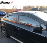 2020-2025 Toyota Corolla Sedan Window Visors Tape On Rain Guard 4PC