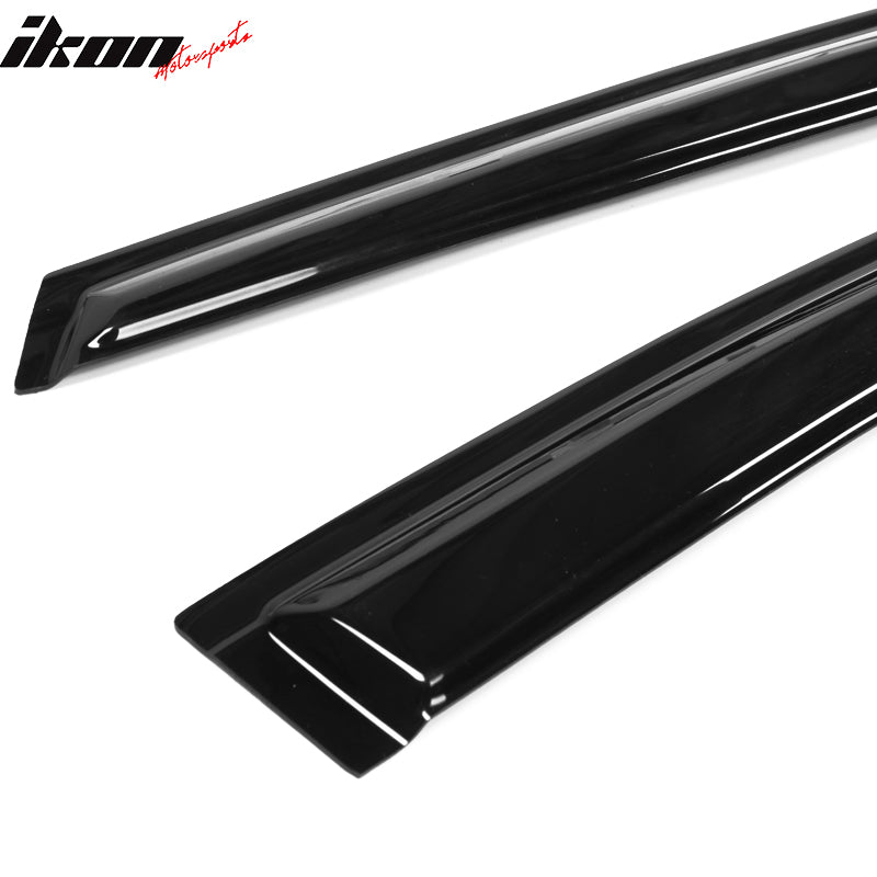 2020-2025 Toyota Corolla Sedan Window Visors Tape On Rain Guard 4PC