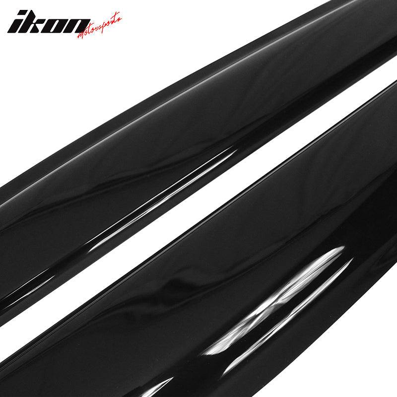 1998-2002 Toyota Corolla Sedan Window Visor Slim Style Acrylic 4Pc Set