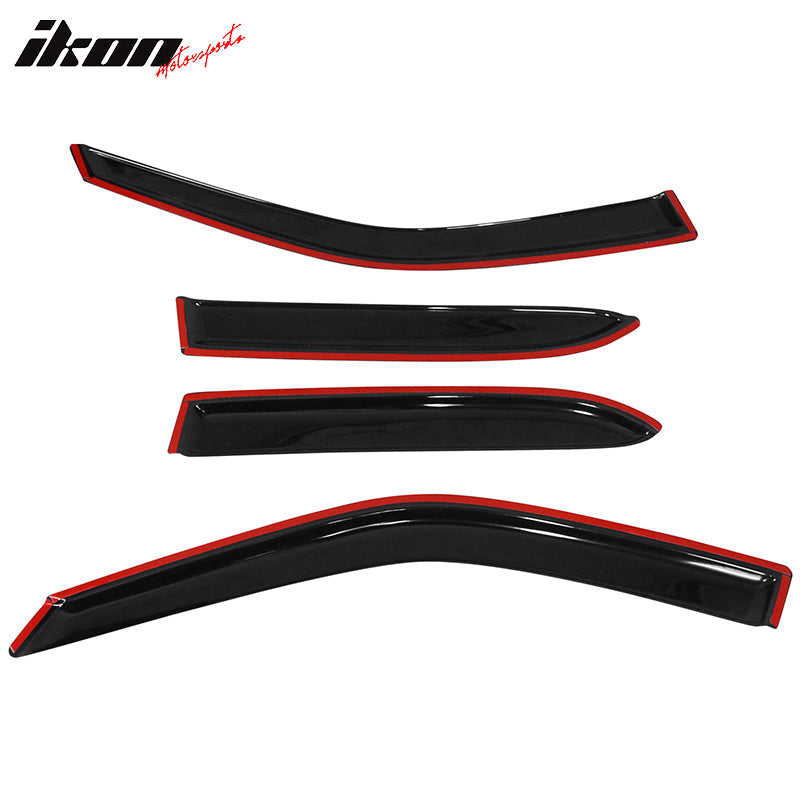 1998-2002 Toyota Corolla 3D Molded Floor Mat Carpet TPE Window Visors
