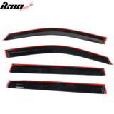 2014-2019 Toyota Highlander Acrylic 4PC Window Visors Tape On Guard