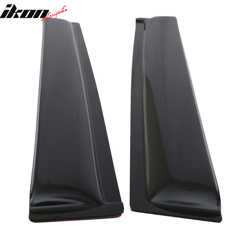 2008-2019 Toyota Land Cruiser Slim Style Smoke Window Visors Acrylic