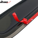 2008-2019 Toyota Land Cruiser Slim Style Smoke Window Visors Acrylic