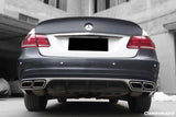 2010-2016 Mercedes Benz E Class W212 WD Style Carbon Fiber Trunk Spoiler