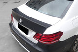 2010-2016 Mercedes Benz E Class W212 WD Style Carbon Fiber Trunk Spoiler