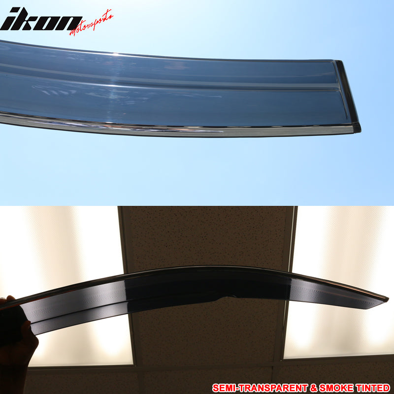 2016-2021 Honda Civic X 10th Gen Sedan  Roof Spoiler MUG Window Visor