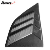 2008-2023 Dodge Challenger XE V3 Style Side Window Louver Scoop PP
