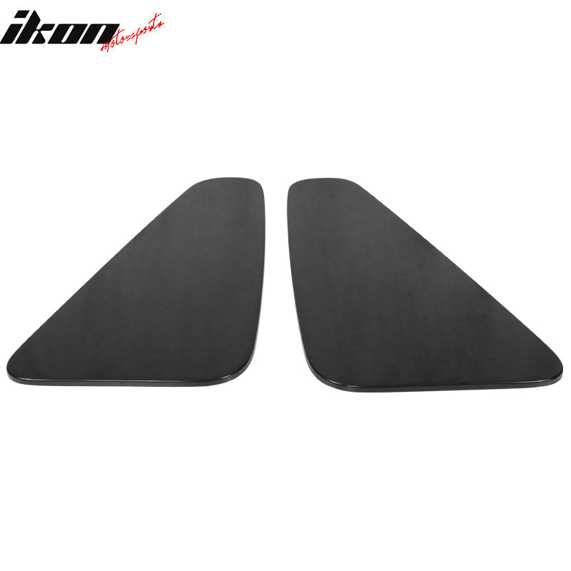 2010-2014 Ford Mustang GT350 Style Rear Window Louver Covers Guard ABS