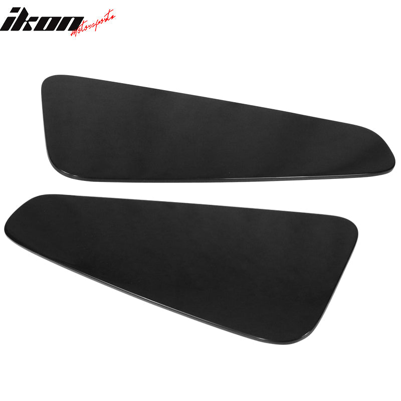 2010-2014 Ford Mustang GT350 Style Rear Window Louver Covers Guard ABS