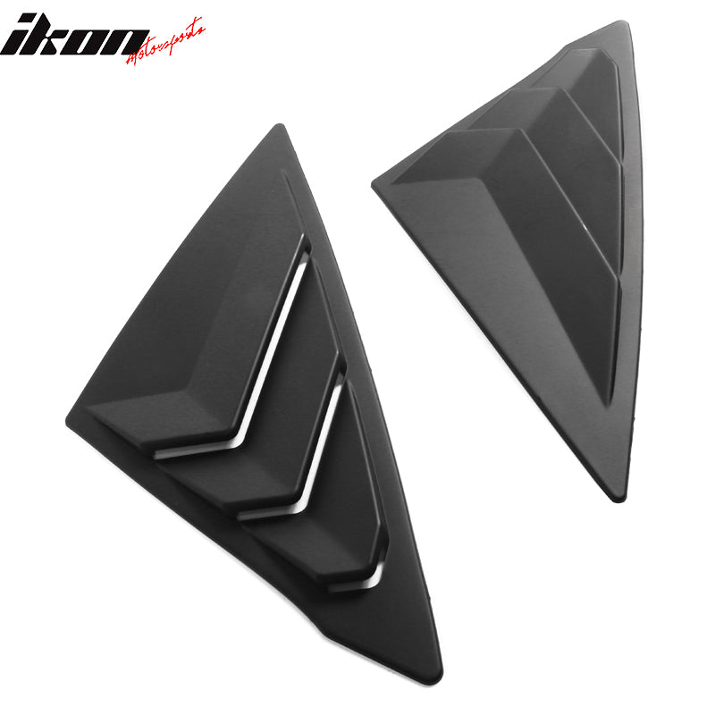 2022-2023 Honda Civic 11th Gen 4DR Sedan Side Window Louver Vent ABS