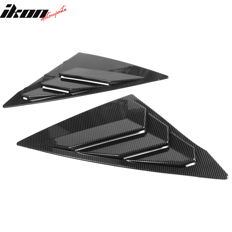 2022-2023 Honda Civic 11th Gen 4DR Sedan Side Window Louver Vent ABS
