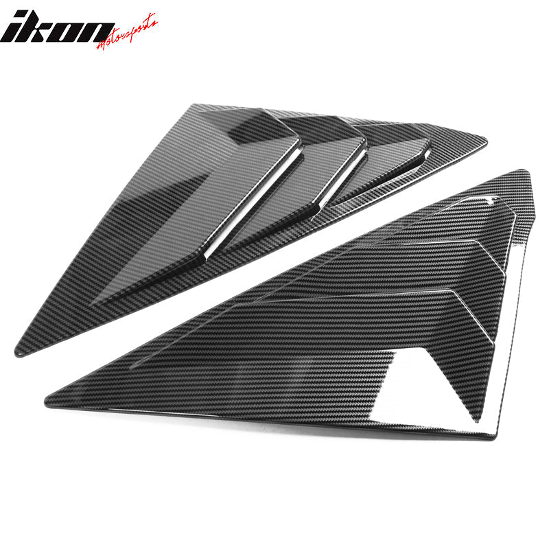 2022-2023 Honda Civic 11th Gen 4DR Sedan Side Window Louver Vent ABS