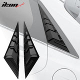 2021-2023 Hyundai Elantra 4DR 2PC Rear Side Vent Window Louver ABS