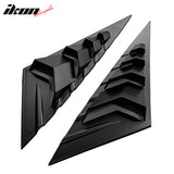 2021-2023 Hyundai Elantra 4DR 2PC Rear Side Vent Window Louver ABS