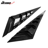 2021-2023 Hyundai Elantra 4DR 2PC Rear Side Vent Window Louver ABS