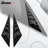 2021-2023 Hyundai Elantra 4DR 2PC Rear Side Vent Window Louver ABS