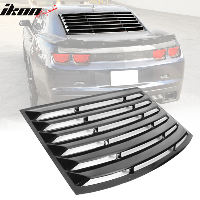 2010-2015 Chevy Camaro Rear Window Louver ABS