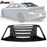 2011-2023 Dodge Charger IKON V2 Style Window Louver ABS