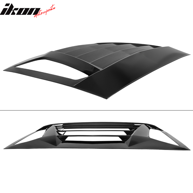 2011-2023 Dodge Charger IKON V2 Style Window Louver ABS