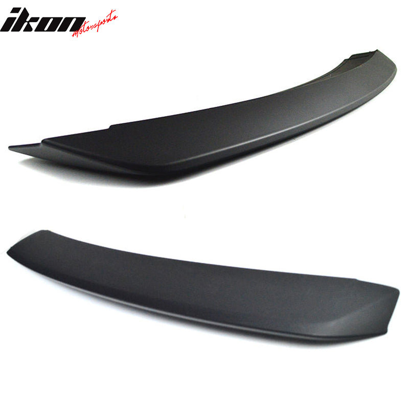 Fits 05-09 Ford Mustang Rear Window Louver + Trunk Spoiler Matte Black