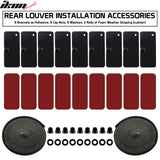 2009-2020 Nissan 370Z Coupe IKON Style Rear Window Scoop Louver Cover
