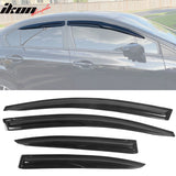 2012-2015 Honda Civic 4Door Sedan Acrylic 4PC Tape On Window Visors