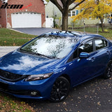 2012-2015 Honda Civic 4Door Sedan Acrylic 4PC Tape On Window Visors