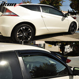 2011-2016 Honda CR-Z Acrylic 4PC Window Visors Tape On Rain Guard